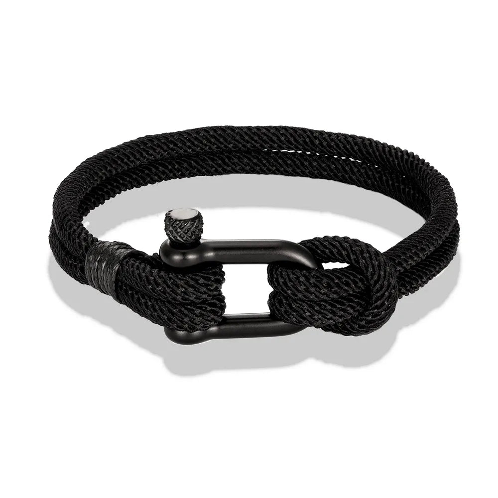 Unisex Outdoor Camping Rescue Emergency Rope Bracelet