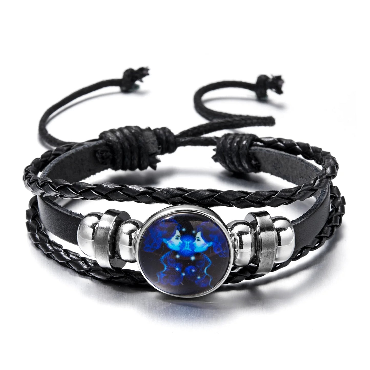12 Constellation Zodiac Sign Charm Luminous Bracelet