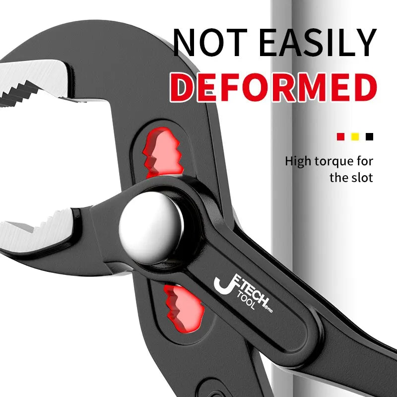 Water Pump Pliers Quick Release Pipe Wrench