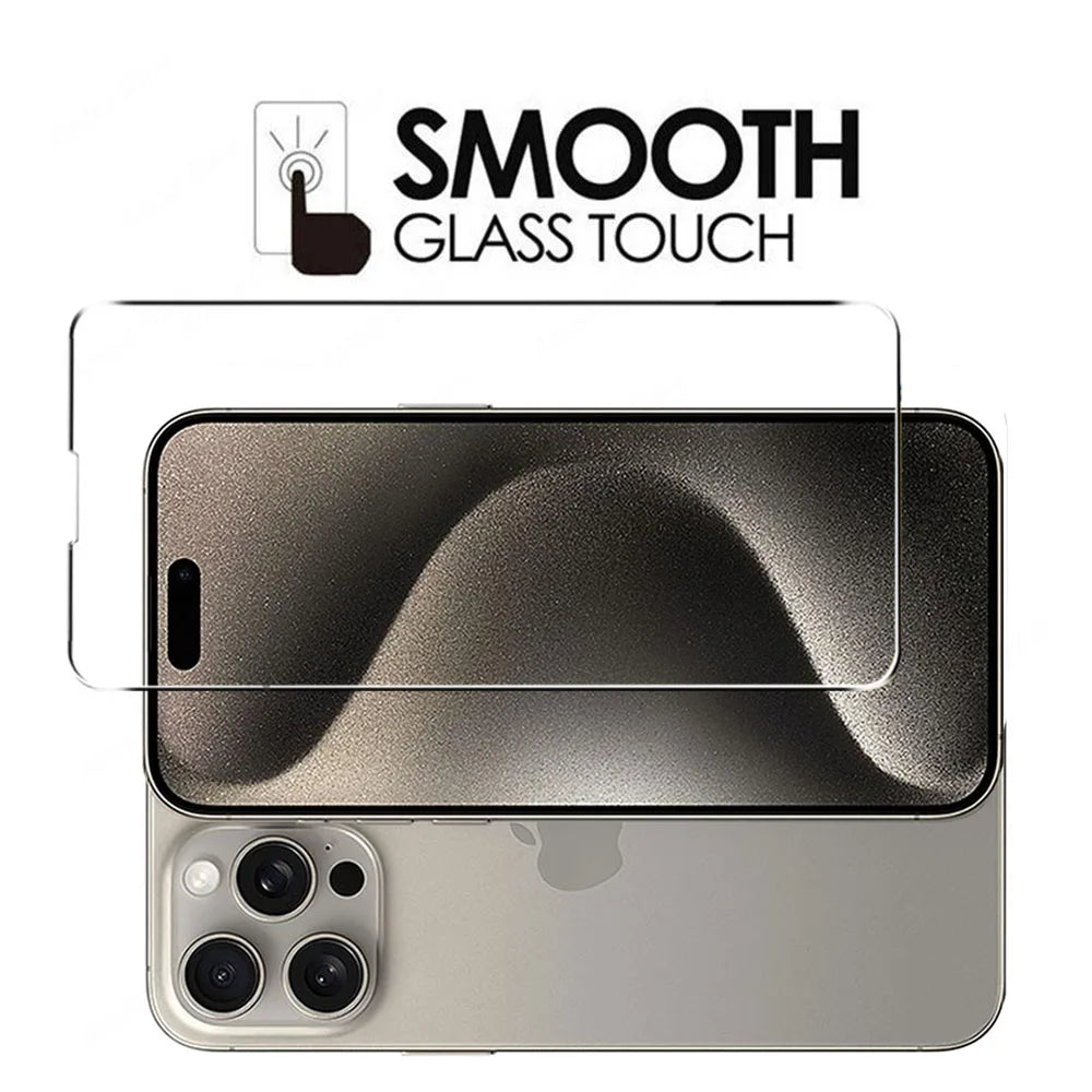 5pcs Tempered Glass Screen Protector For IPhone 15 14 13 12 11