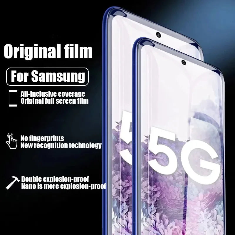 4pcs Hydrogel Film for Samsung Galaxy S20 S22 S21 Ultra Screen Protector