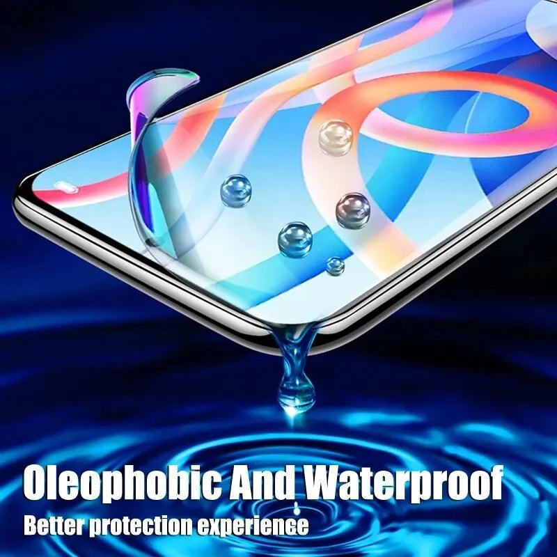 4pcs Full Cover Hydrogel Film For Redmi Screen Protector