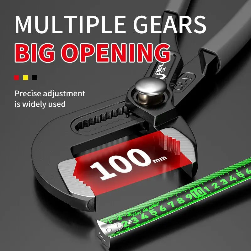 Water Pump Pliers Quick Release Pipe Wrench