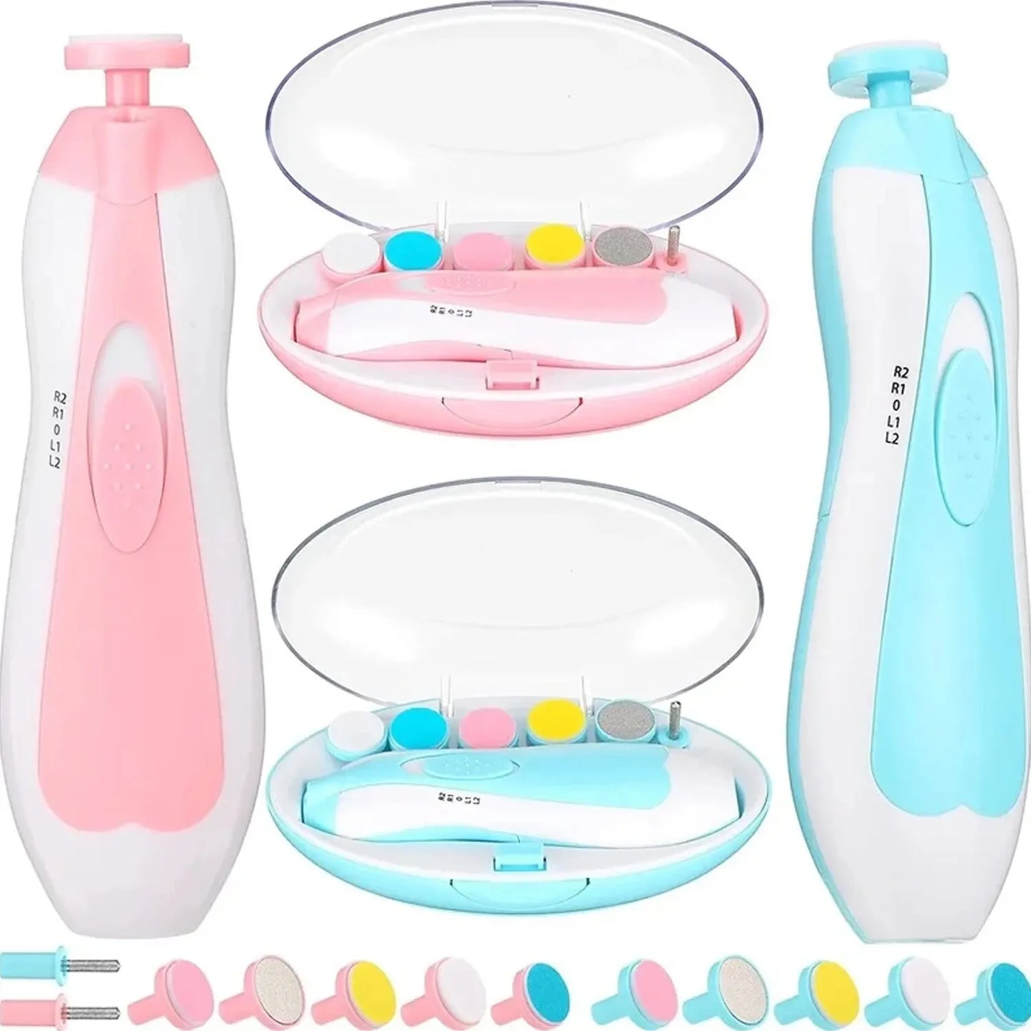 6 in 1 Electric Baby Nail Trimmer Sharpener
