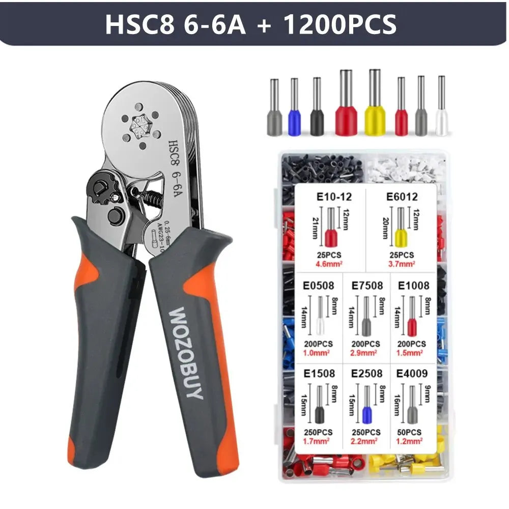 Ferrule Sleeves Terminal Crimping Tools Mini Electrical Pliers