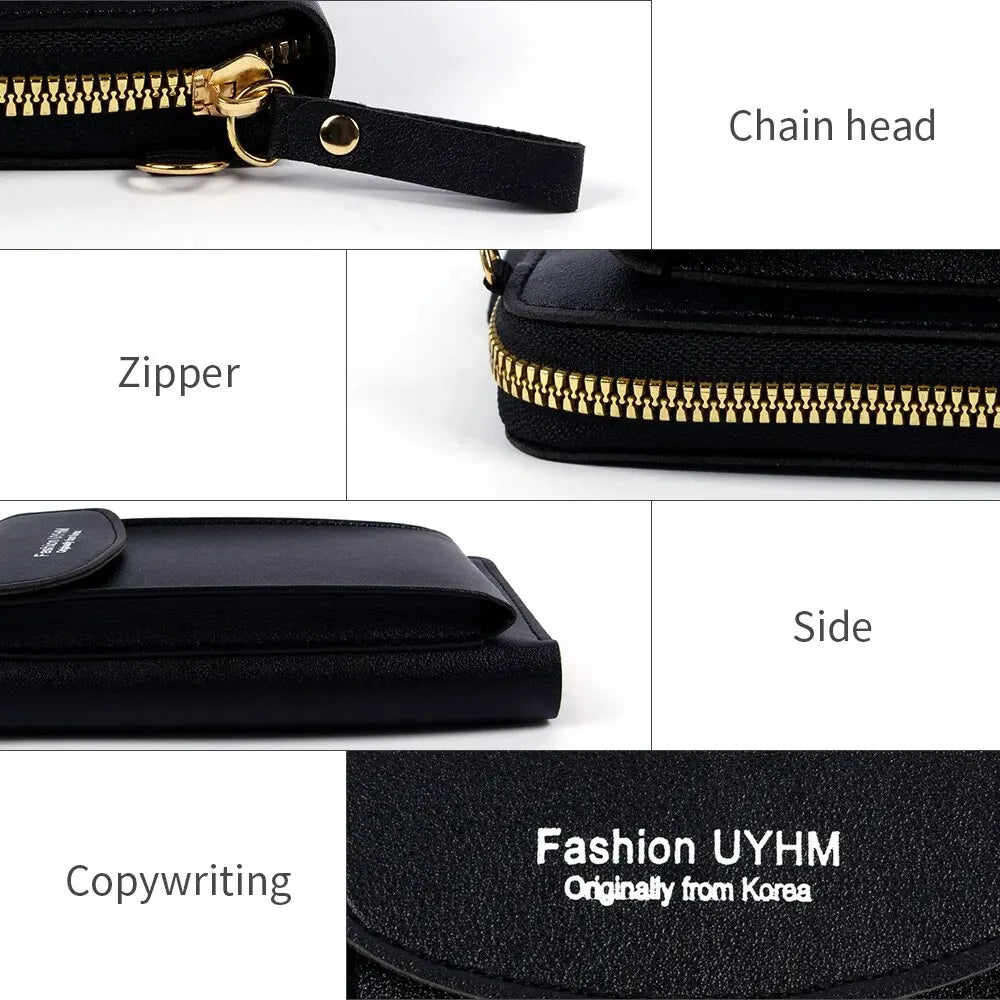 Womens Handle Bag Soft Leather Wallet