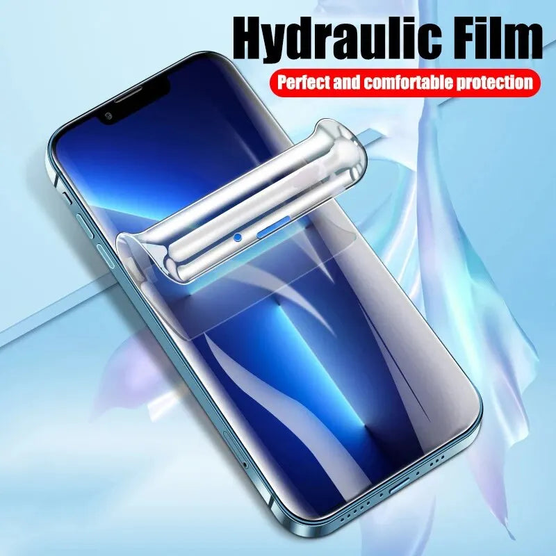 4pcs Full Cover Hydrogel Film Screen Protector For iPhone