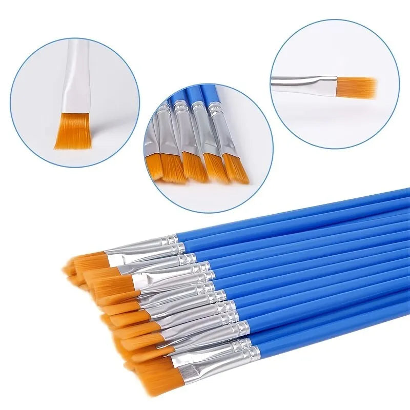20pcs Painting Brushes For Painting Handcraft Arts And Craft