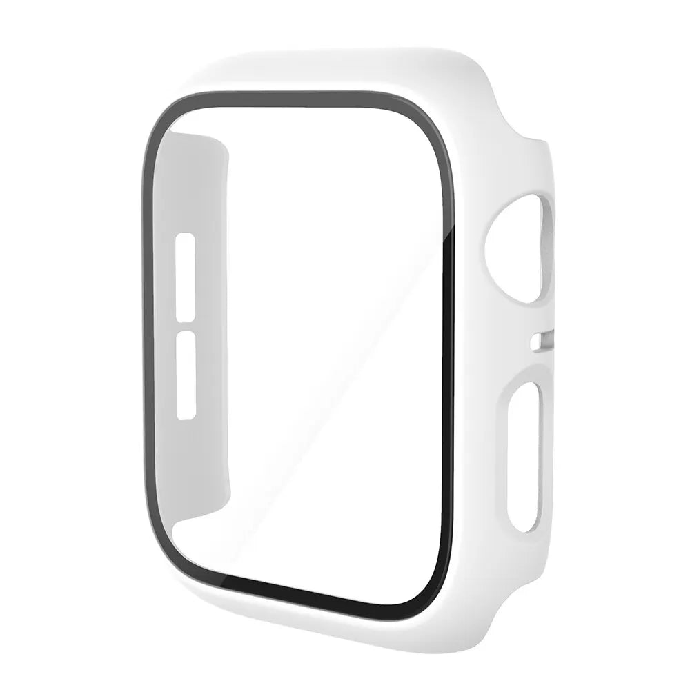 2pcs Cover For Apple Watch Screen Protector Case