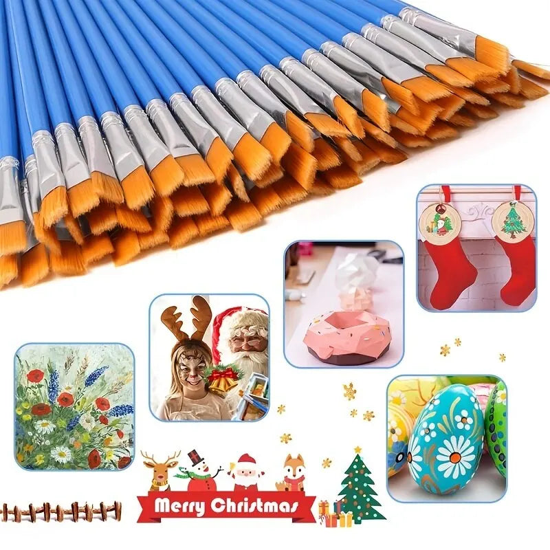 20pcs Painting Brushes For Painting Handcraft Arts And Craft