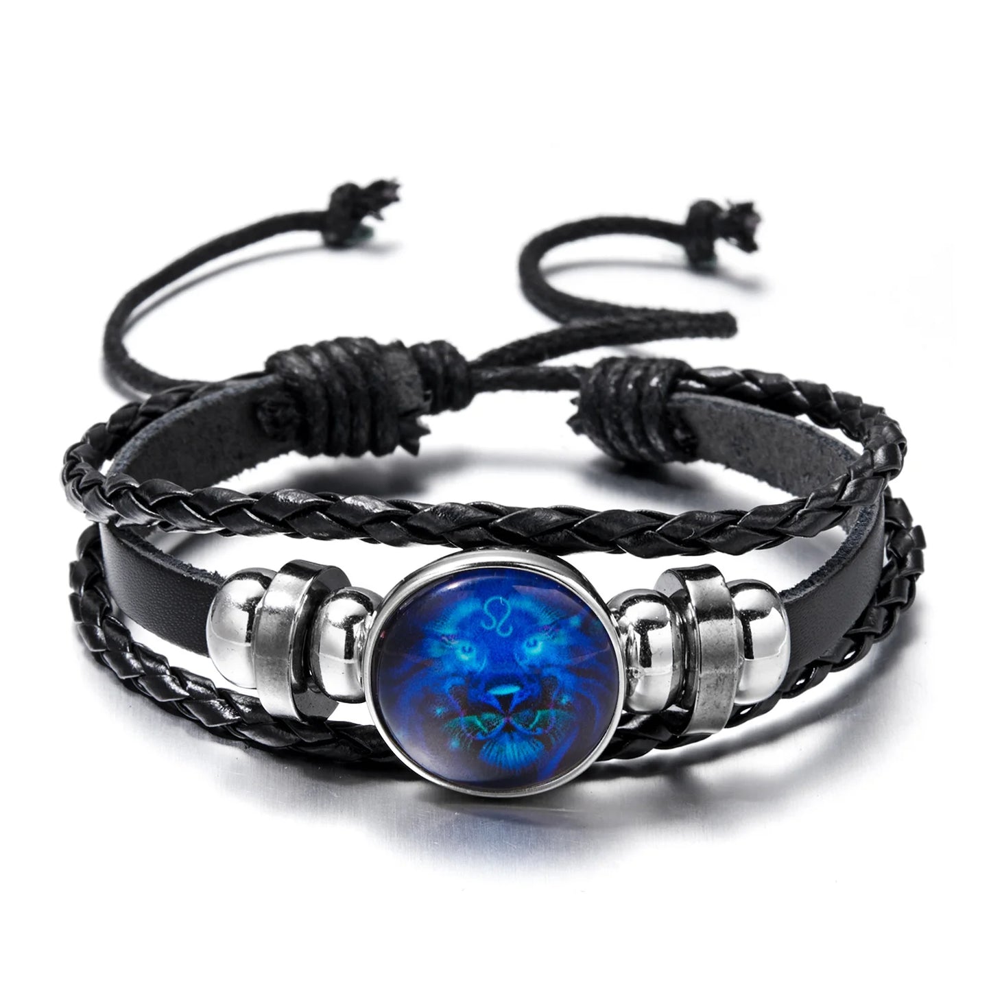 12 Constellation Zodiac Sign Charm Luminous Bracelet