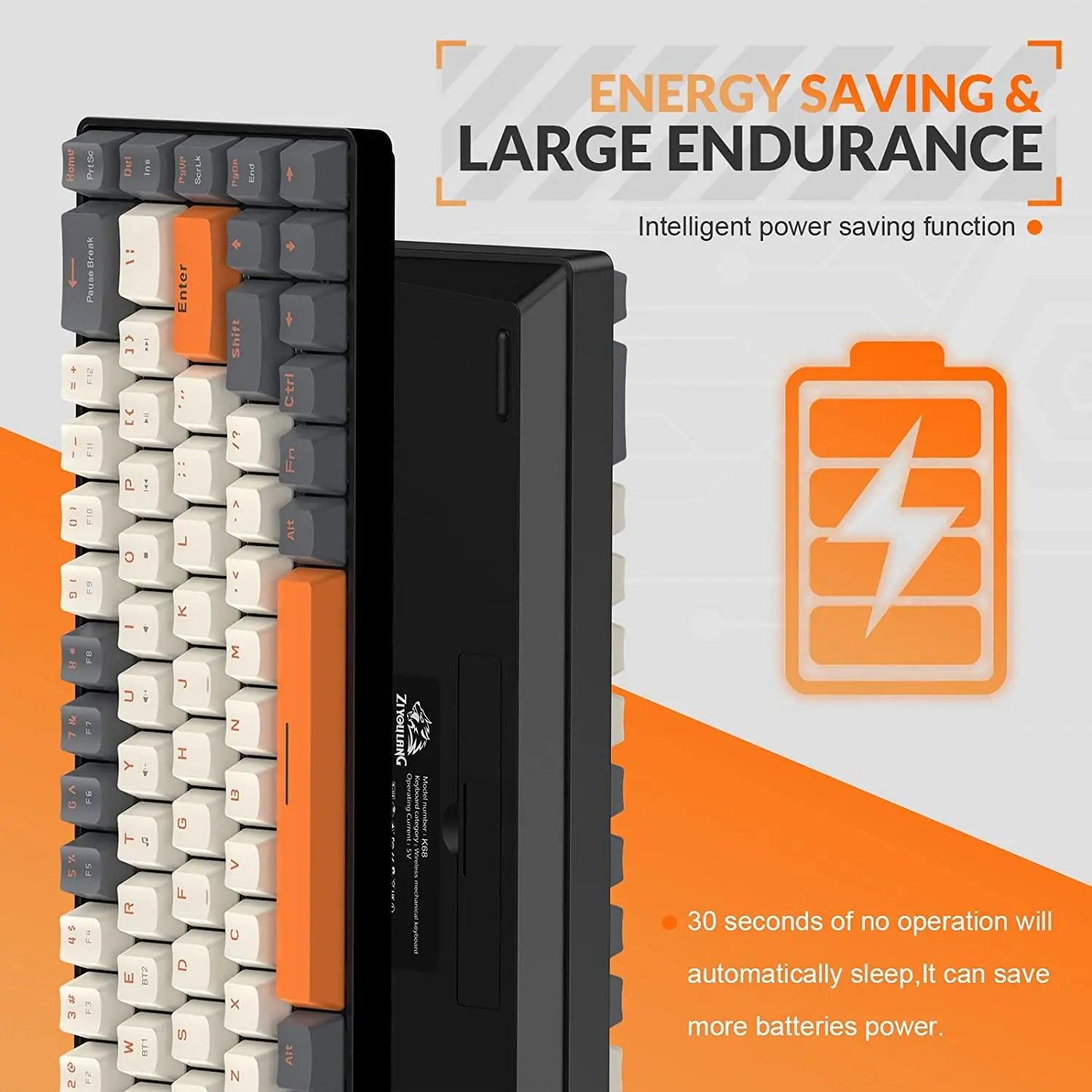 Ziyoulang 60% Wireless Keyboard - On Sale On