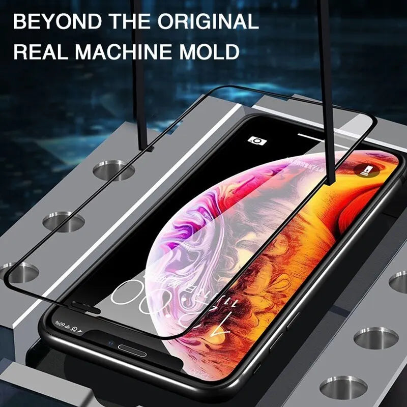 4PCS Full Cover Tempered Glass for iPhone Screen Protector