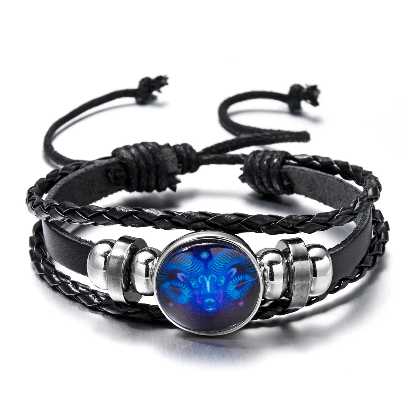 12 Constellation Zodiac Sign Charm Luminous Bracelet