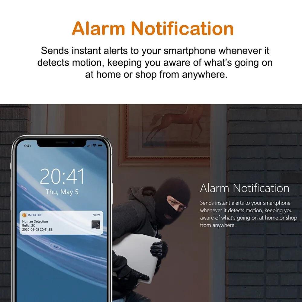 IMOU Bullet 2C Wifi Automatic Tracking Surveillance Camera - On Sale On