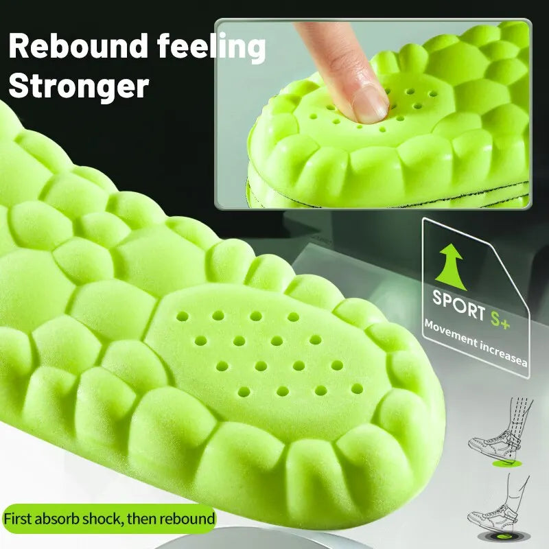 4D Sport Insole Super Soft Shoes Sole Pads