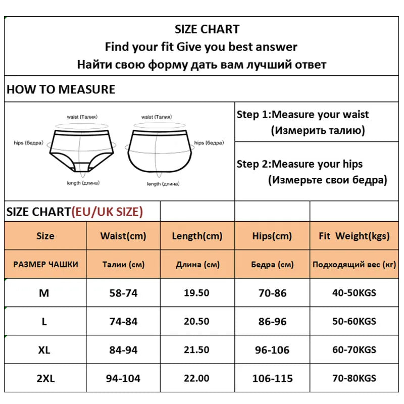 3pcs Cotton Underwear Comfortable Panties Ladies Underpants