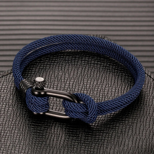 Unisex Outdoor Camping Rescue Emergency Rope Bracelet