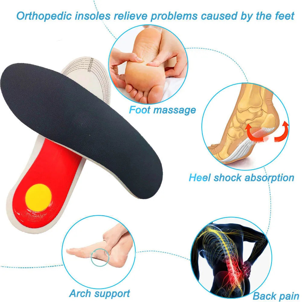 Orthotic Insole Arch Support Relieve Flatfoot Pain