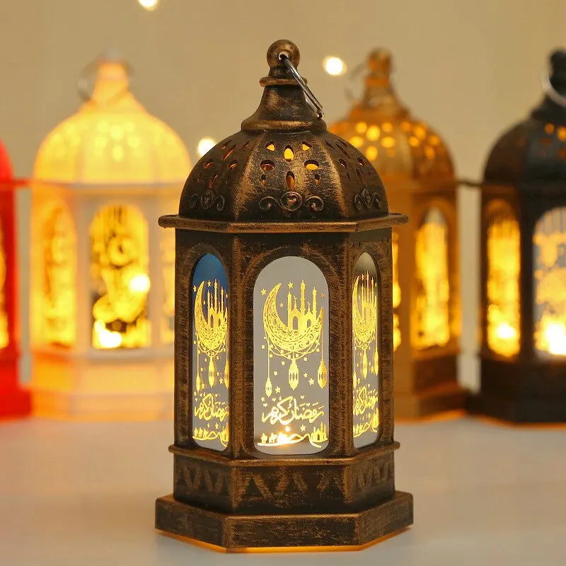 Eid Mubarak LED Wind Lamp Ornament