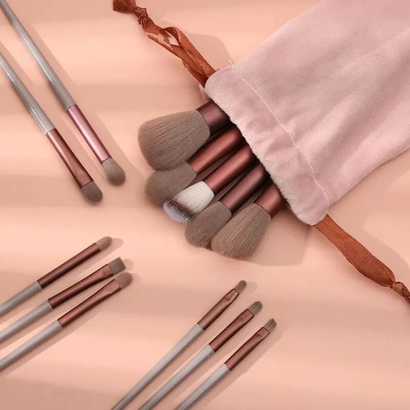 13 PCS Makeup Brushes Set Tools Bag