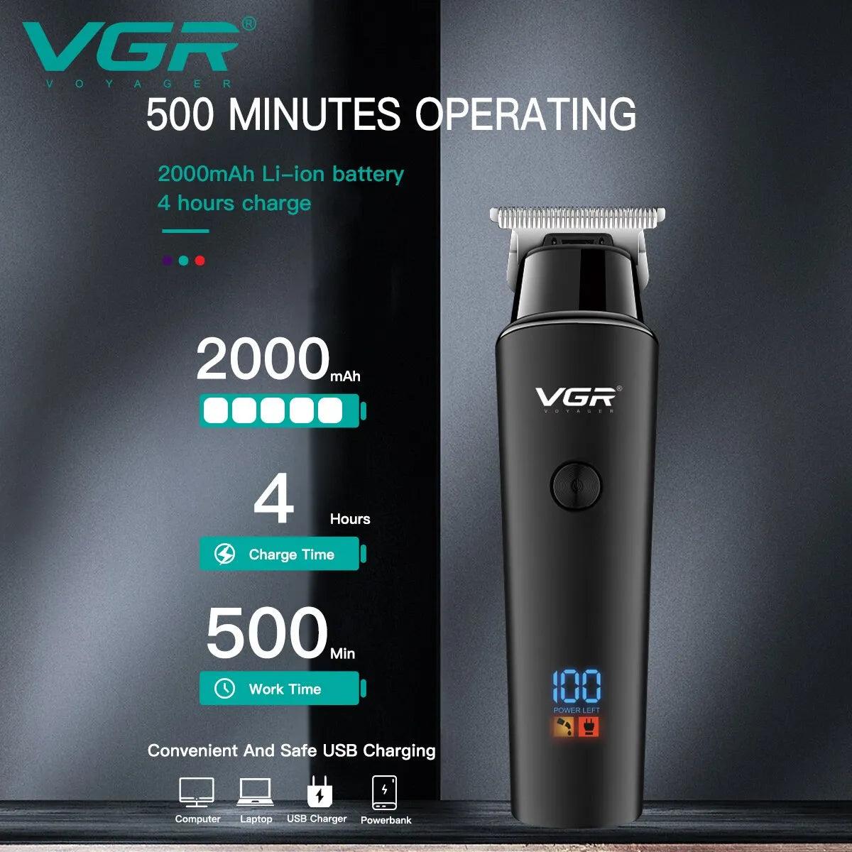 VGR Cordless Rechargeable Hair Clipper V937 - On Sale On