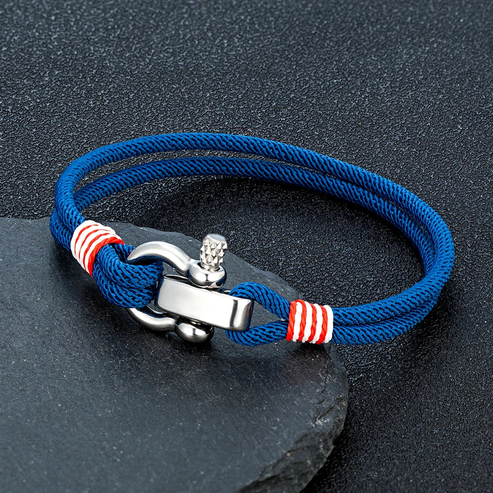 Fashion Braided Rope Bracelets for Men Women Lover