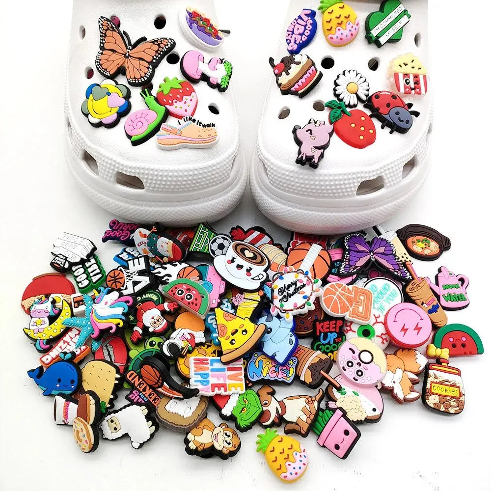 100 Random Not Heavy like Hole Shoes Shoes Flower Accessories