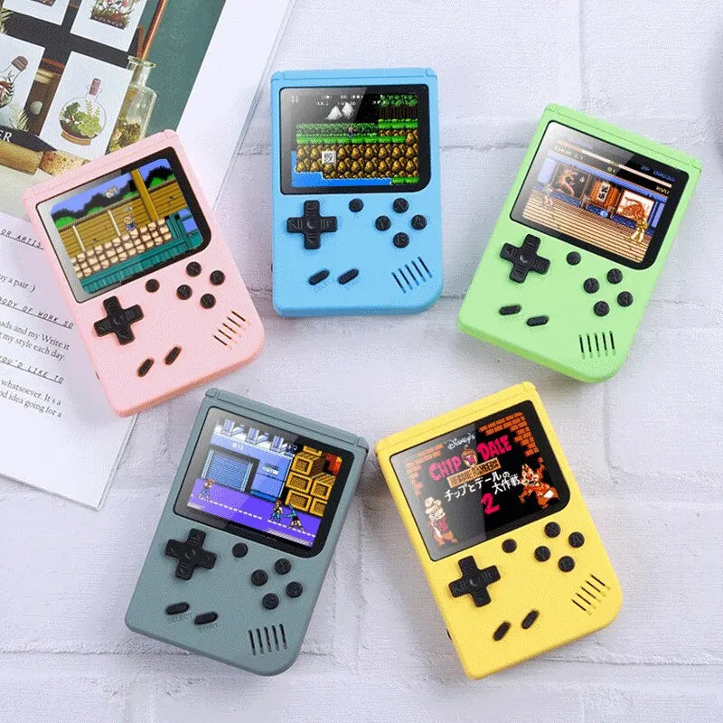 Video Game Console LCD Kids Game Player Built in 500 Games