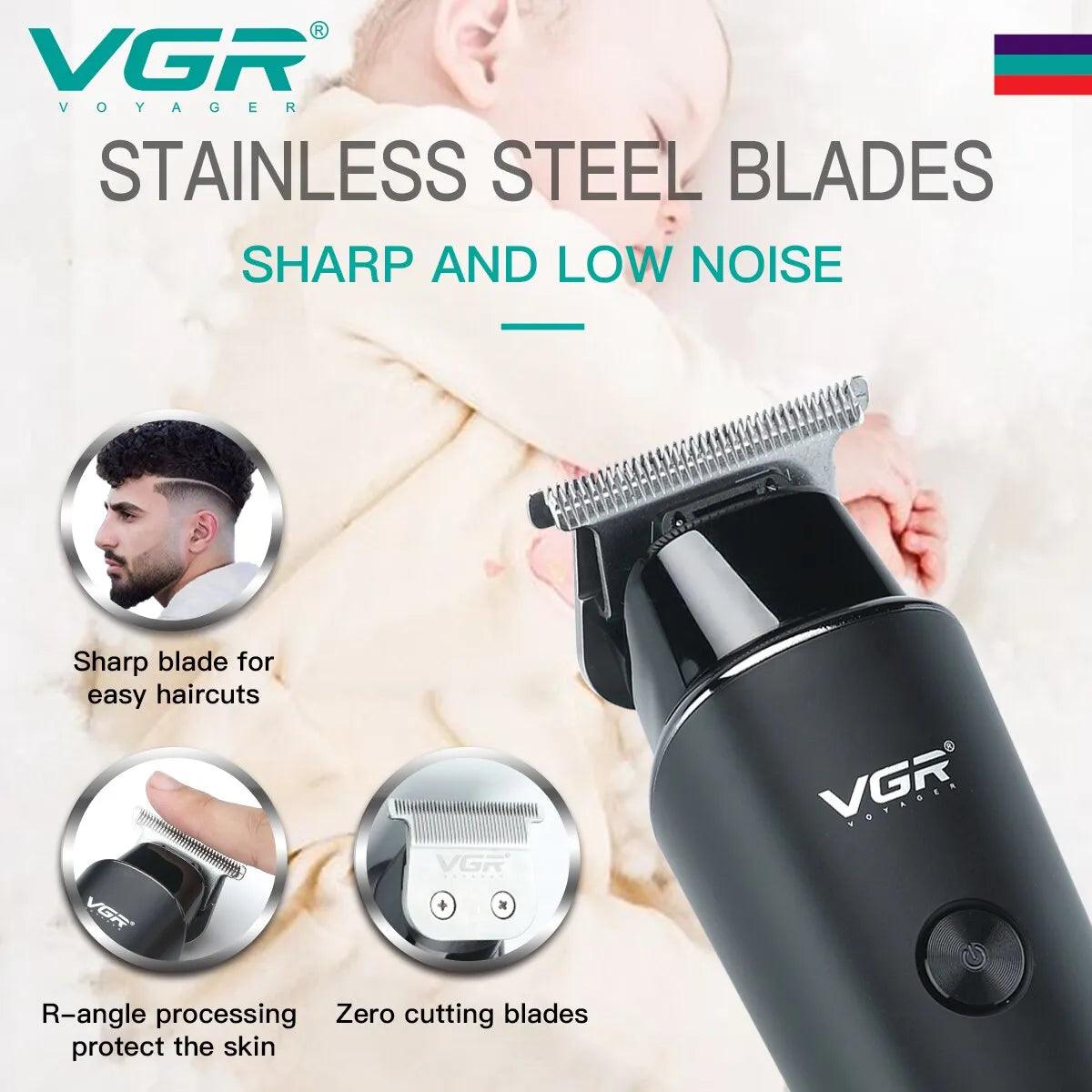 VGR Cordless Rechargeable Hair Clipper V937 - On Sale On