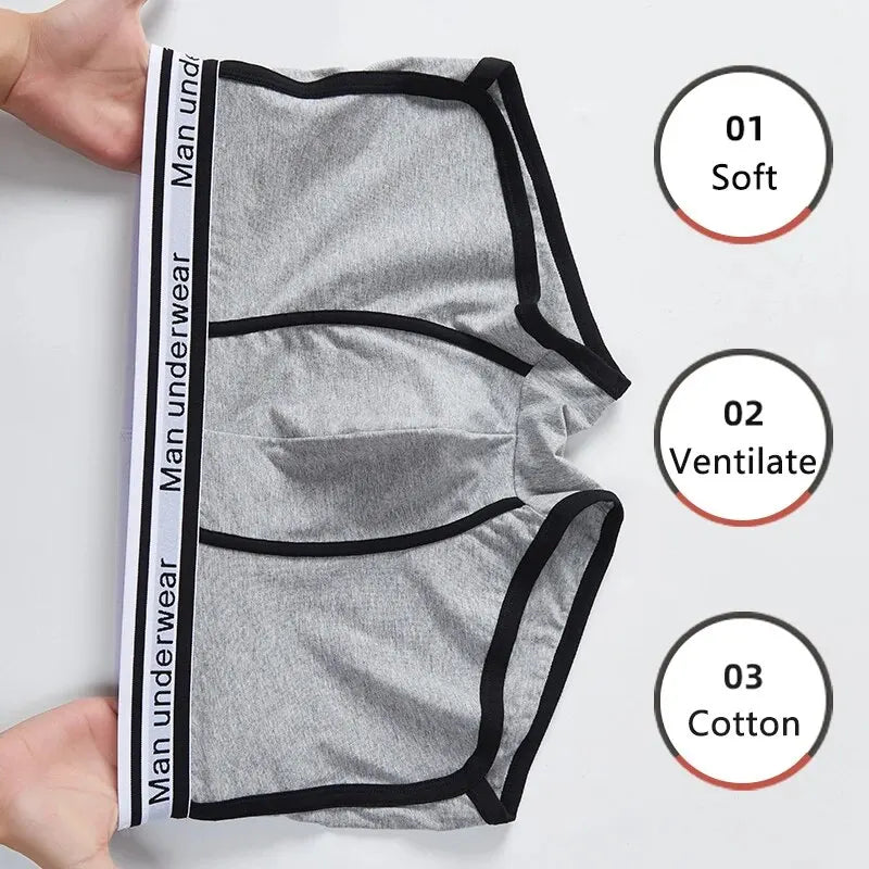 Mens Sports Boxers Shorts Underpants Underwear Breathable