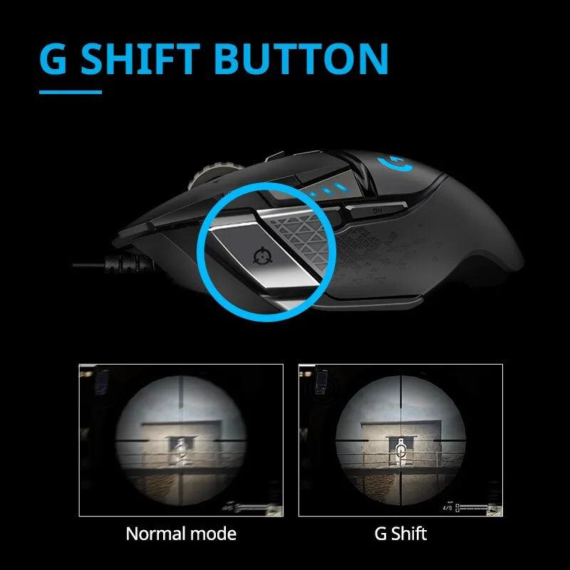 Logitech G502hero Master Wired Gaming Mouse - On Sale On