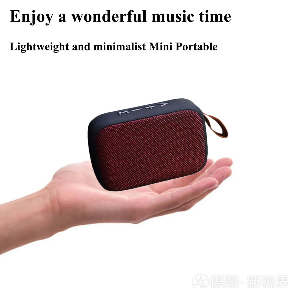 Fabric Speaker Bluetooth Wireless Connection Portable