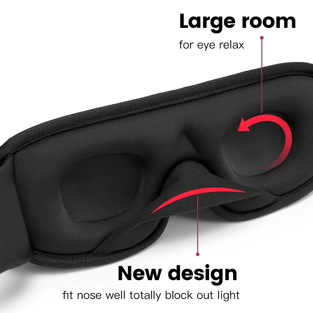 3D Sleeping Mask Block Out Light Sleep Mask