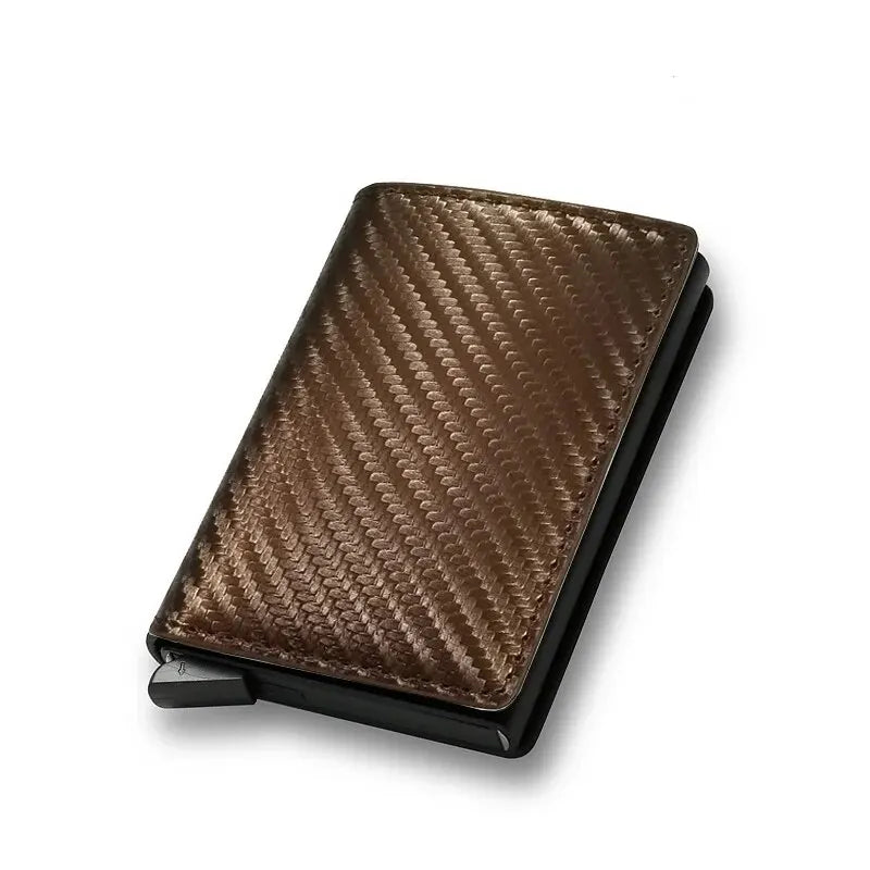 Anti Thief Rfid Card Holder Minimalist Mens Wallet