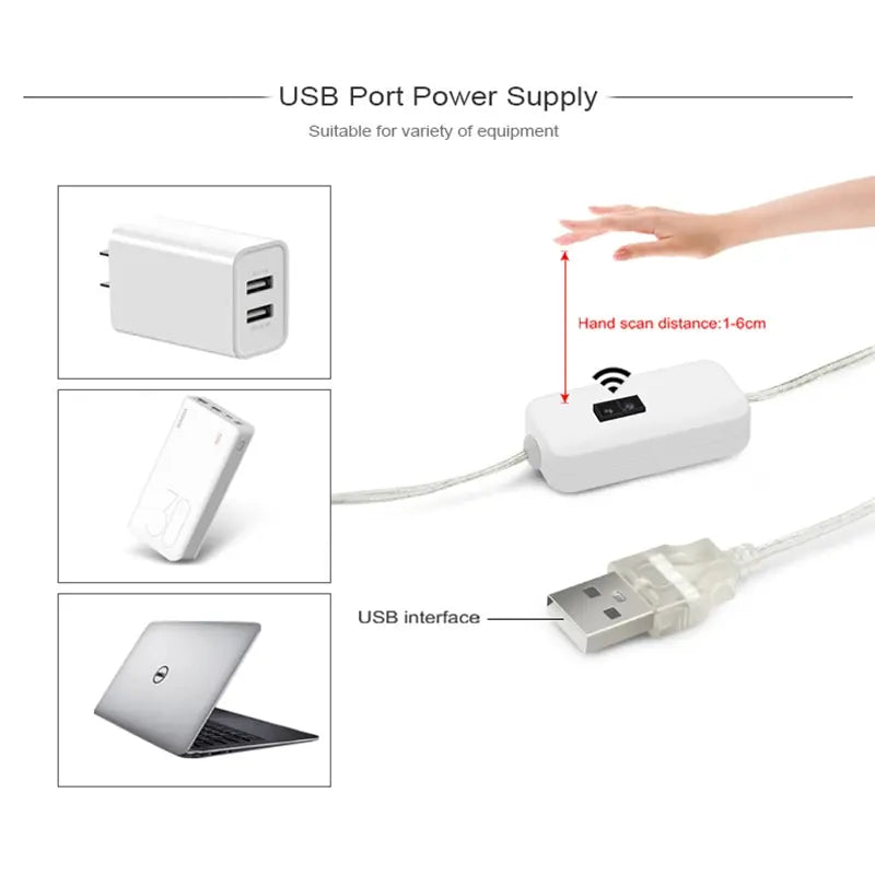 LED Strip Light Hand Sweep Waving Sensor