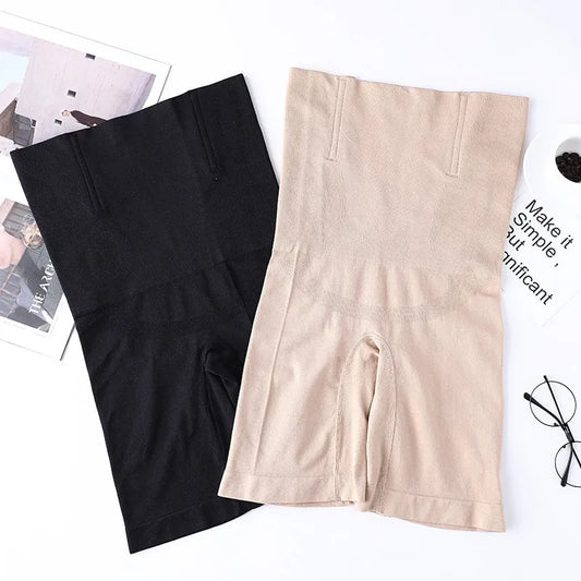 Womens High Waist Flat Angle Corset Pants Body Shaping Pants