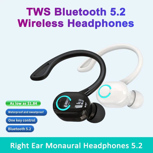 Bluetooth Headset Ear Hook Type Single Ear Wireless