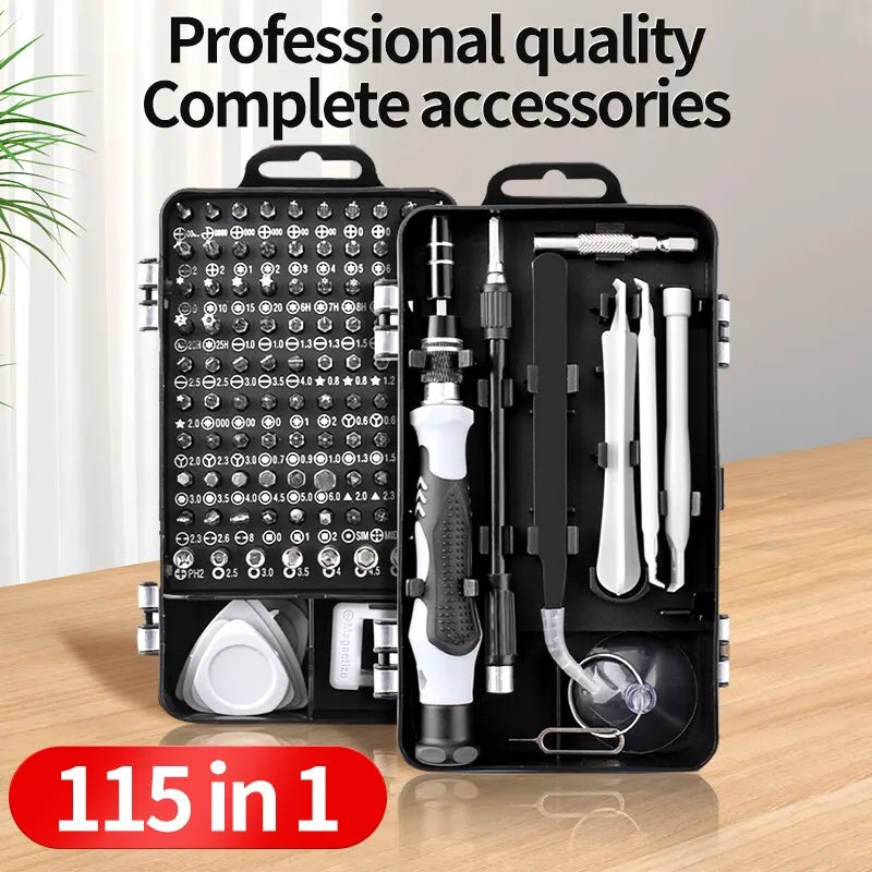 115 In 1 Multifunctional Screwdriver Set Magnetic