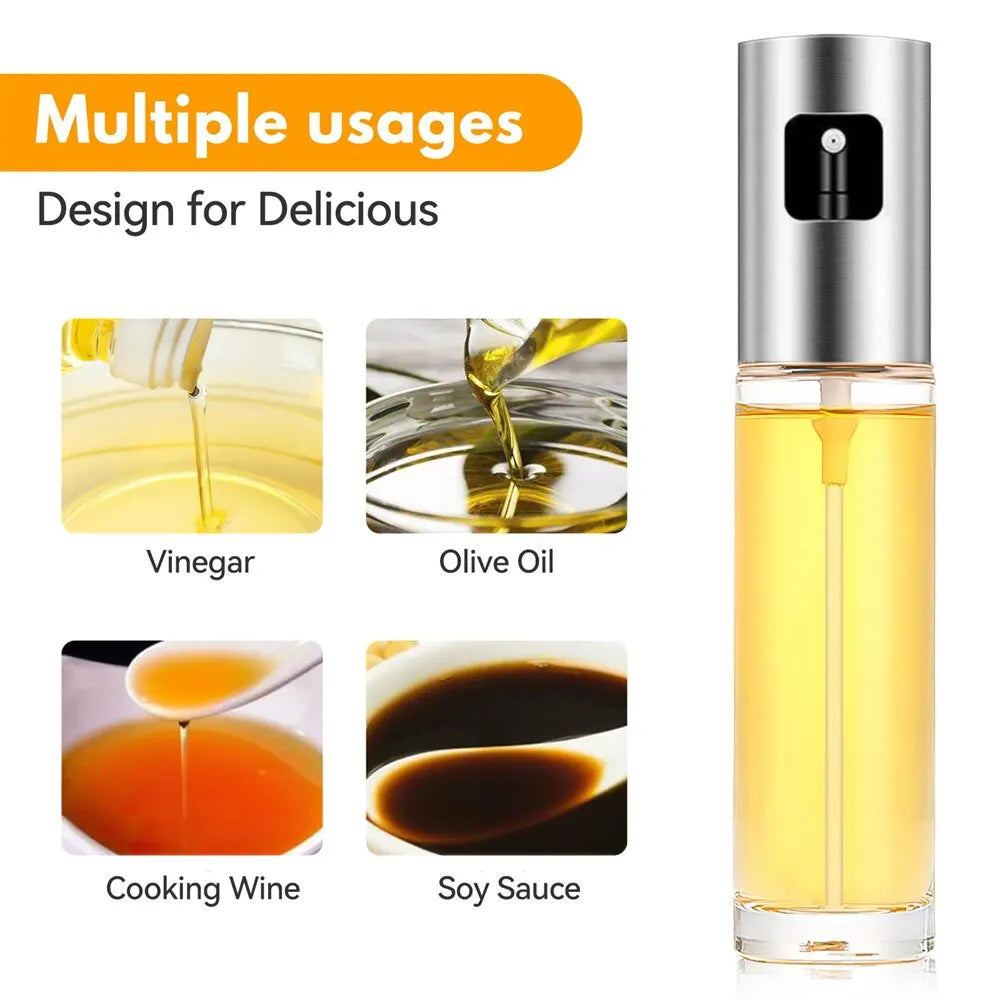 Glass Oil Sprayer Cooking Spray Bottle