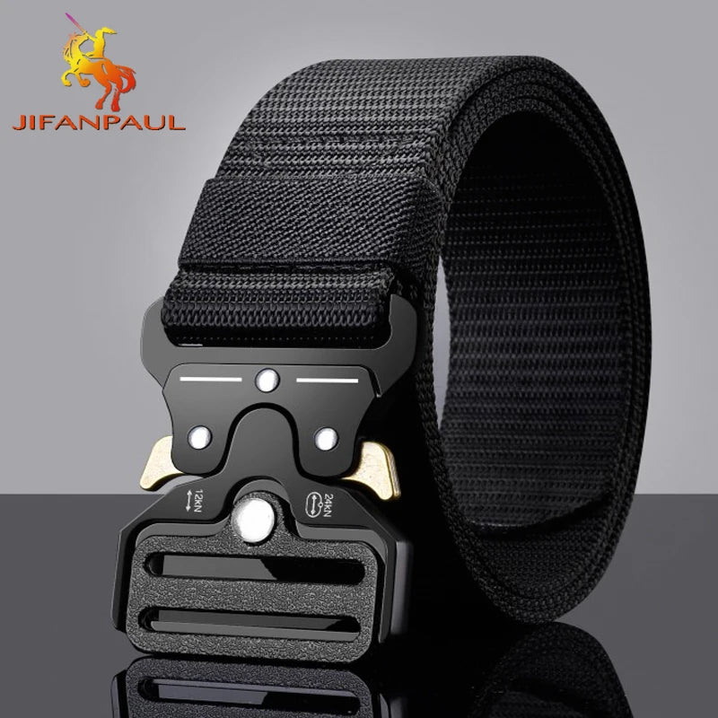 Mens Belt Outdoor Multi Function Canvas