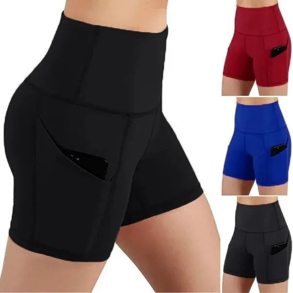 High Waist Sports Shorts Womens Yoga Pants