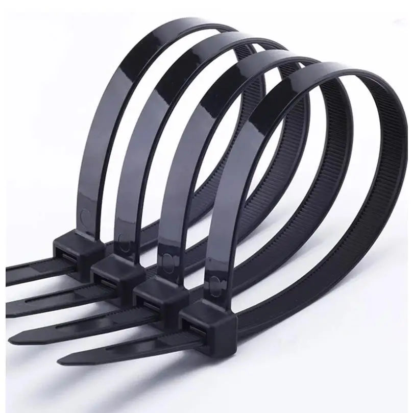 100 Pieces Cable Ties Fastening Rings Reusable