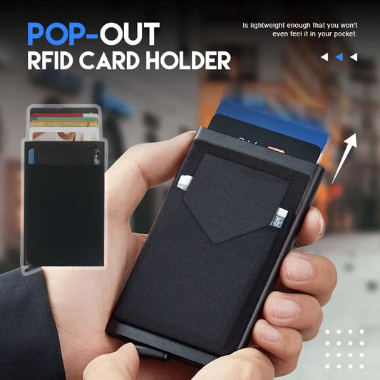 Multi Bank Credit Card Holder Wallet RFID