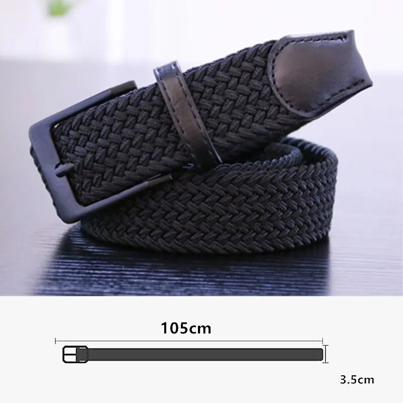 Canvas Mens Belt Metal Pin Buckle Military Tactical Strap