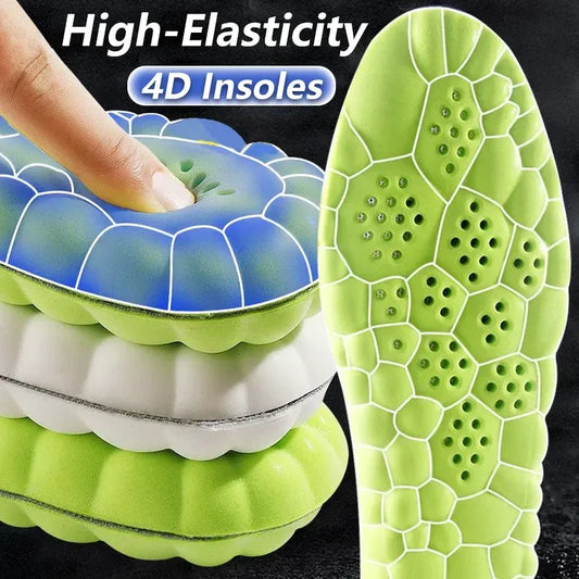 Ultra Comfort 4D Massage Insoles for Sports Shoes Arch Support Inserts