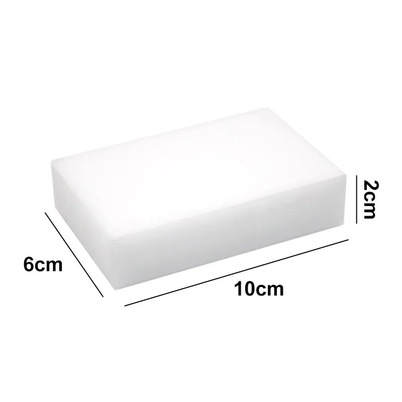 100pcs/Lot Magic Sponge Eraser White Melamine Sponge