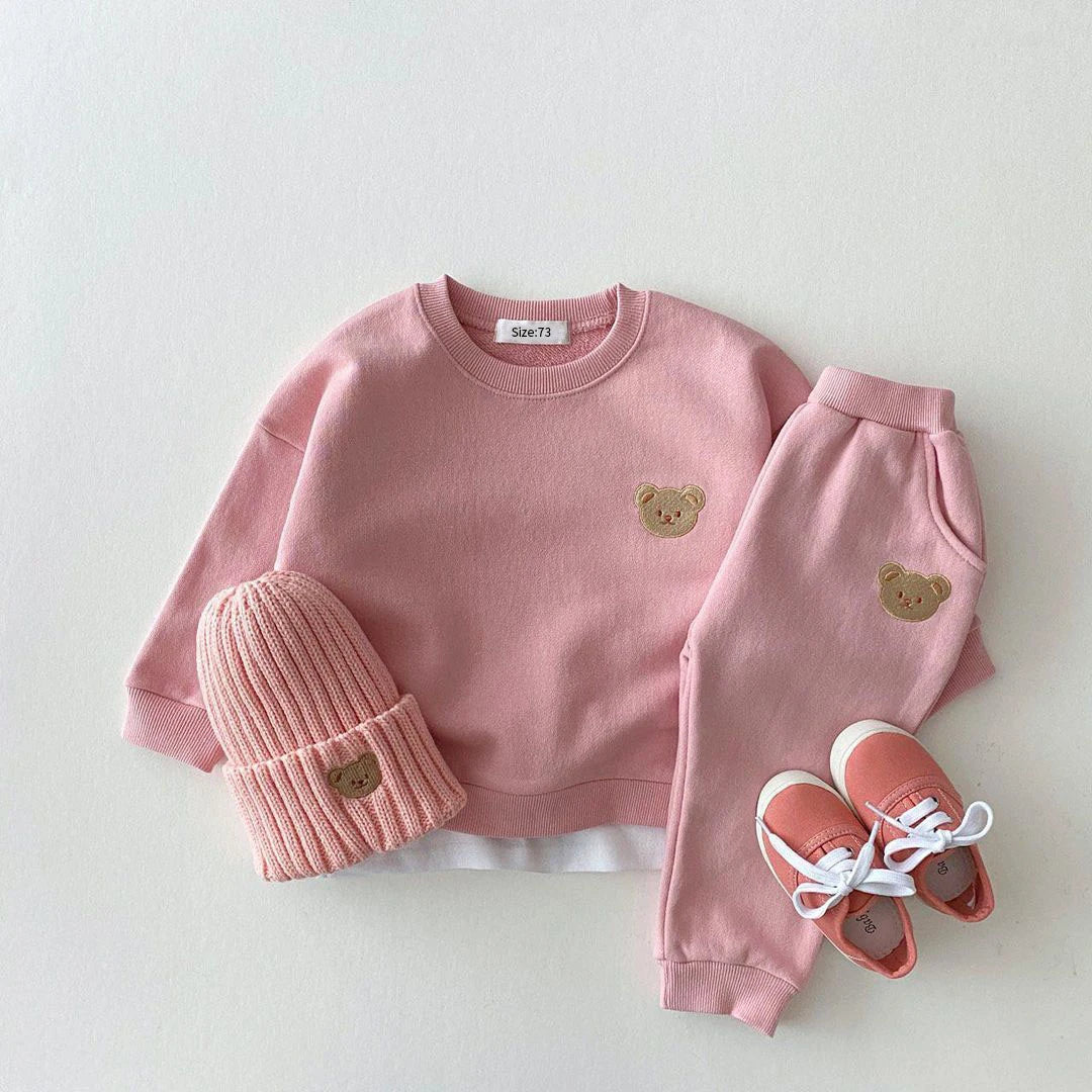 Fashion Toddler Baby Boys Girl Fall Clothes Outfits Sets