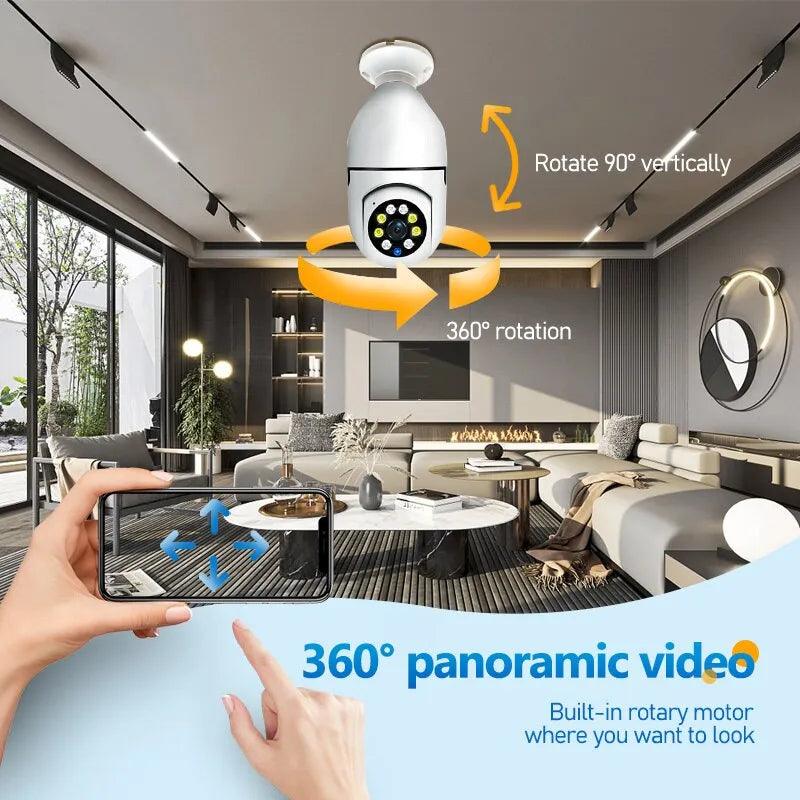 Firebox 5G Bulb E27 Surveillance Camera - On Sale On