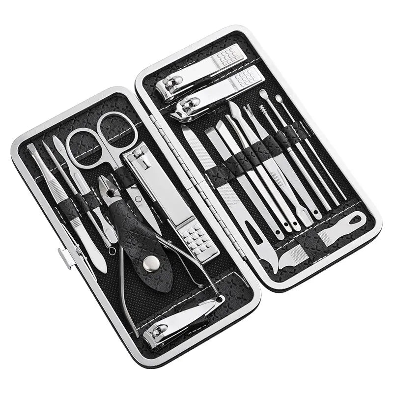 Nail Clipper Set of 18 Pieces Dead Skin Pliers